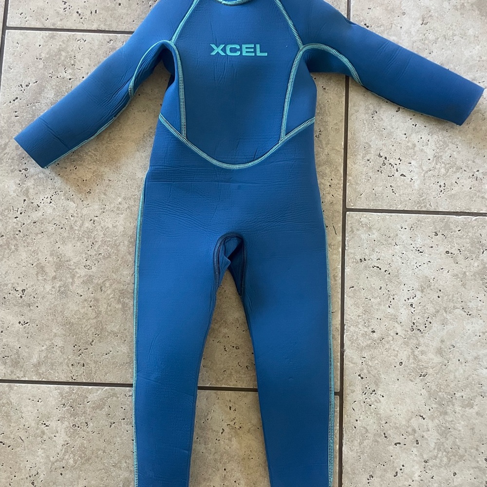 XCEL Kids Blue Rashguard toddler